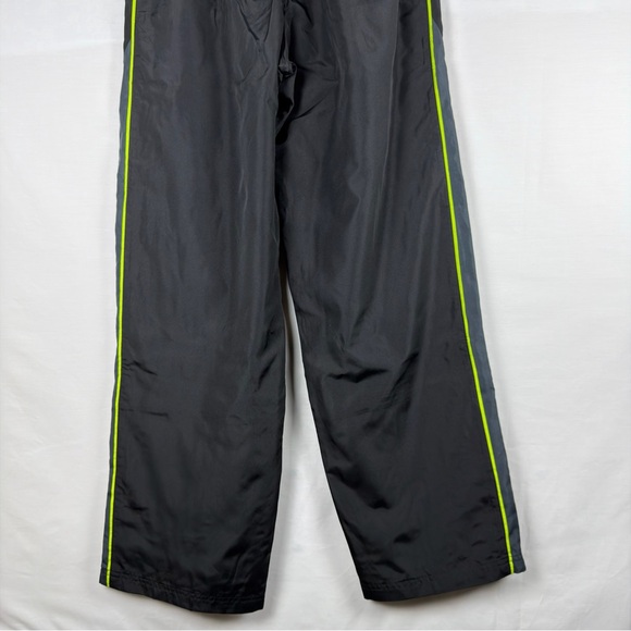 FC Barcelona Track Pants Mens Small Black Soccer Windbreaker Drawstring Y2K - Picture 7 of 14